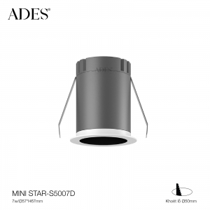 ĐÈN ÂM TRẦN Mini Star - S5007D